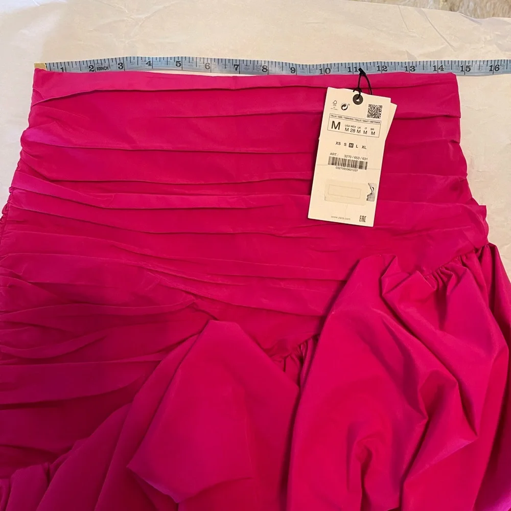 Zara Draped Mini Skirt Limited Edition - Picture 12 of 12